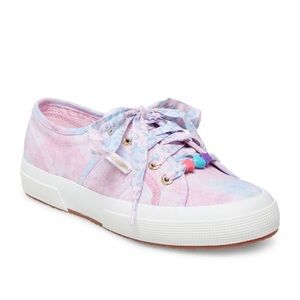 LOVESHACKFANCY X SUPERGA Tie dye sneakers